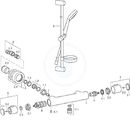 Sprchov set s termostatem, ECO, chrom