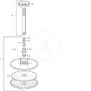 Hlavov sprcha, prmr 202 mm, chrom