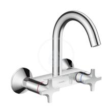 Hansgrohe Logis Classic Dezov nstnn baterie se 2 kohouty, horn vtok, chrom 71286000