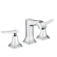 Hansgrohe Metropol Classic Totvorov umyvadlov baterie 110 s pkovou rukojet, s odtokovou soupravou s thlem, chrom 31330000