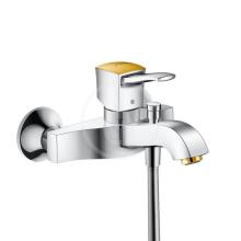 Hansgrohe Metropol Classic Pkov vanov nstnn baterie s pkovou rukojet, chrom/vzhled zlata 31340090