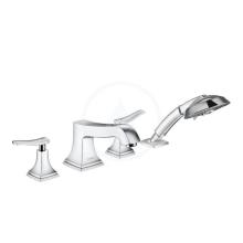 Hansgrohe Metropol Classic tyotvorov baterie na okraj vany s pkovou rukojet, chrom 31441000