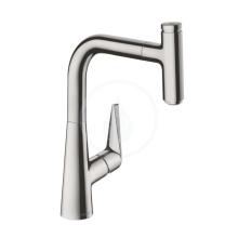 Hansgrohe Talis Select S Pkov dezov baterie 220 s vytaitelnm vtokem, vzhled nerezu 72822800