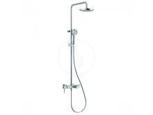 Kludi Logo Dual Shower System jednopkov, sprchov souprava, chrom 6808305-00