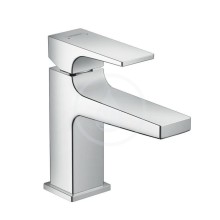 Hansgrohe Metropol Pkov umyvadlov baterie 100 s odtokovou soupravou Push-Open, chrom 32500000