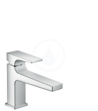 Hansgrohe Metropol Pkov umyvadlov baterie 100 s odtokovou soupravou Push-Open, chrom 32502000