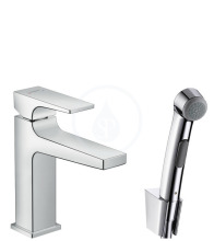 Hansgrohe Metropol Sada run bidetov sprchy 1jet a umyvadlov pkov baterie, chrom 32522000