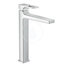 Hansgrohe Metropol Pkov umyvadlov baterie 260 s odtokovou soupravou Push-Open, chrom 74512000