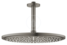 Grohe Rainshower Cosmopolitan Hlavov sprcha 310, sprchov rameno 142 mm, 1 proud, kartovan tmav grafit 26067AL0