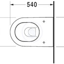 Zvsn klozet, 370 mm x 540 mm, bl - klozet