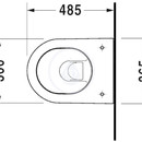 Zvsn klozet Compact, 360 mm x 485 mm, bl - klozet, s WonderGliss