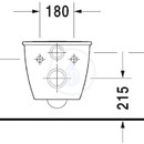 Zvsn klozet Compact, 360 mm x 485 mm, bl - klozet, s WonderGliss