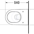 Zvsn klozet, 370 mm x 540 mm, bl - klozet