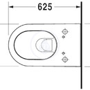 Zvsn klozet Darling New, 370 mm x 620 mm, bl - klozet