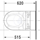 Zvsn klozet, 375 mm x 620 mm, bl - klozet