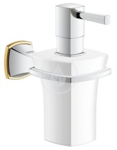 Grohe Grandera Keramick dvkova tekutho mdla, chrom/zlato 40627IG0