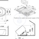 Vana, 1830 x 870 mm, bl - s rmem, sensorov ovldn, vzduchov mas a LED osvtlen