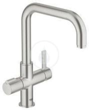 Grohe Pkov dezov baterie Duo, supersteel 30097DC0