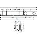 Baterie pod omtku pro 5 spotebi, chrom