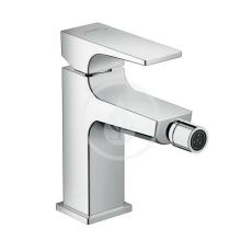 Hansgrohe Metropol Pkov bidetov baterie s odtokovou soupravou Push-Open, chrom 32520000