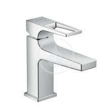 Hansgrohe Metropol Pkov umyvadlov baterie 100 s odtokovou soupravou Push-Open, chrom 74500000