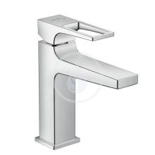 Hansgrohe Metropol Pkov umyvadlov baterie 110 s odtokovou soupravou Push-Open, chrom 74507000