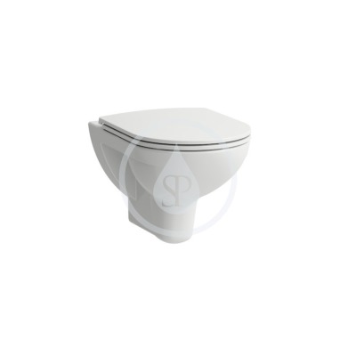 Závěsné WC, 530x360 mm, rimless, bílá