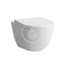 Závěsné WC, 530x360 mm, s LCC, bílá