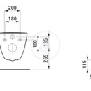 Zvsn WC, 700x360 mm, rimless, bl