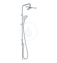 Kludi Fizz Dual Shower System, sprchov souprava, chrom 6709305-00
