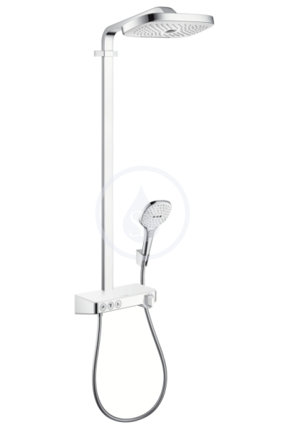 Sprchov set Showerpipe 300 s termostatem ShowerTablet Select, 3 proudy, bl/chrom