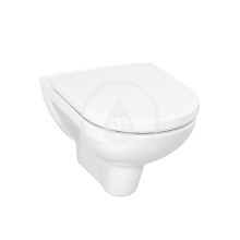 Závěsné WC, 560x360 mm, s LCC, bílá