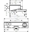 Vanov termostat 300, chrom