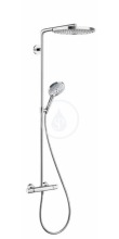 Hansgrohe Raindance Select S Sprchov set s termostatem, 300 mm, 2 proudy, chrom 27133000