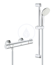 Grohe Grohtherm 800 Termostatick sprchov baterie se sprchovou soupravou 600 mm, chrom 34565001