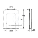 WC sedtko se sklpnm SoftClose, duroplast, alpsk bl