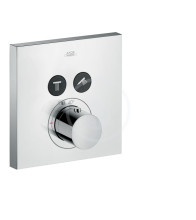 Axor ShowerSelect Termostat pod omtku pro 2 spotebie, chrom 36715000