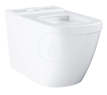 Grohe Euro Ceramic WC kombi mísa, rimless, Triple Vortex, PureGuard, alpská bílá 3933800H