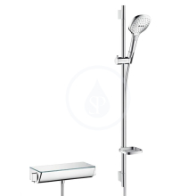 Hansgrohe Raindance Select E Sprchov set 120 s termostatem Ecostat Select, 3 proudy, bl/chrom 27039400