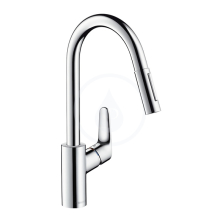 Hansgrohe Focus E2 Pkov dezov baterie 240, s vytahovac sprkou, chrom 31815000