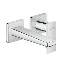 Hansgrohe Metropol Pkov umyvadlov dvouotvorov baterie s vtokem 225 mm, chrom 32526000