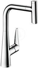 Hansgrohe M51 Dezov baterie M5115-H300 s vsuvnou sprkou, sBOX, chrom 73853000