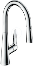 Hansgrohe M51 Dezov baterie M5116-H200 s vsuvnou sprkou, sBOX, chrom 73851000