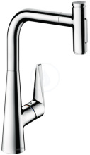 Hansgrohe M51 Dezov baterie M5117-H300 s vsuvnou sprkou, sBOX, chrom 73867000