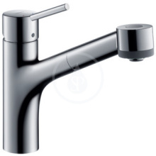 Hansgrohe M52 Dezov baterie M5216-H170 s vsuvnou sprkou, sBOX, chrom 73860000