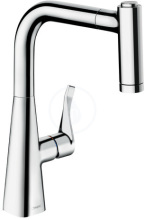 Hansgrohe M71 Dezov baterie M7116-H220 s vsuvnou sprkou, sBOX, chrom 73800000