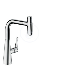 Hansgrohe Dezov baterie M7117-H240 s vsuvnou sprkou, sBOX, chrom 73817000