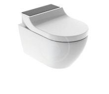 Geberit AquaClean Elektronick bidet Tuma Comfort s keramikou, ern sklo 146.292.SJ.1