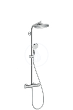 Hansgrohe Crometta Sprchov souprava S 240 Showerpipe EcoSmart, chrom 27268000