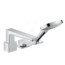 Hansgrohe Metropol Pkov totvorov baterie na okraj vany, chrom 32550000